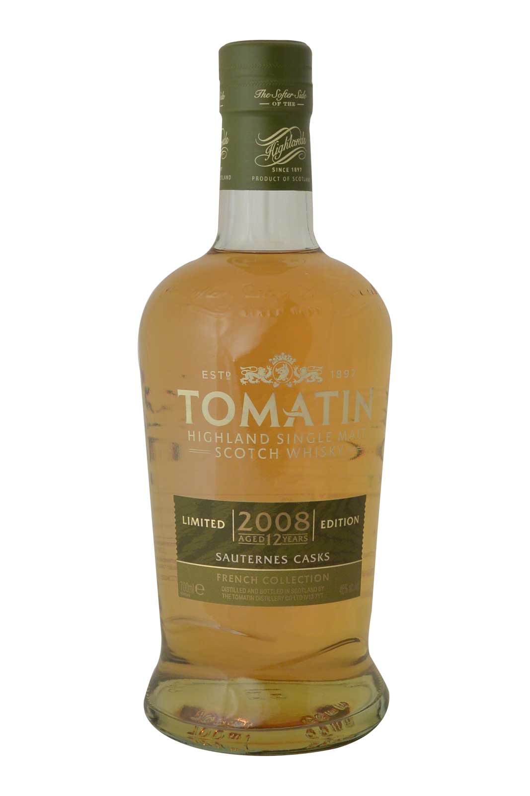 Tomatin 12 Year Old 2008 Sauternes - French Collection