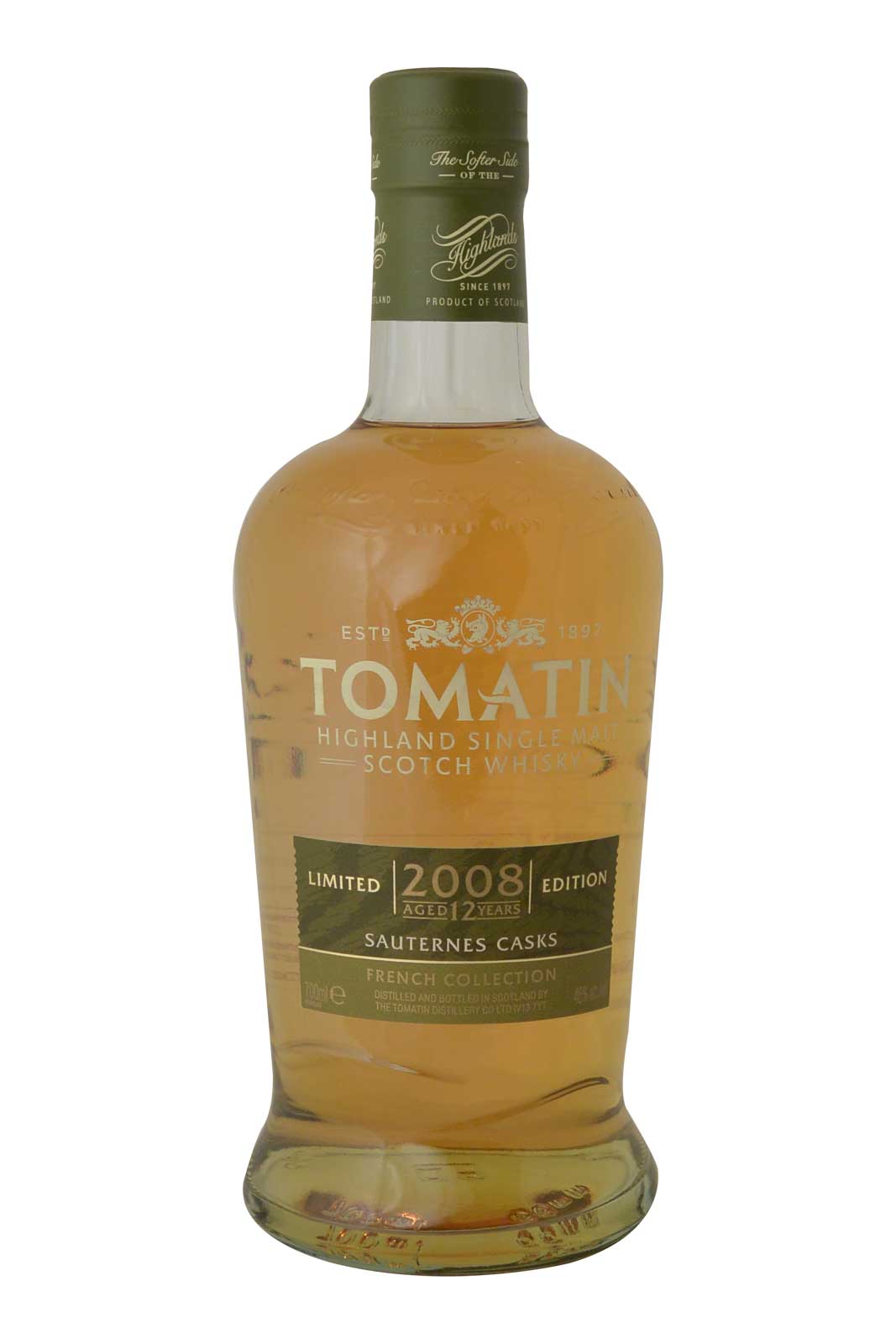 Tomatin 12 Year Old 2008 Sauternes -  French Collection