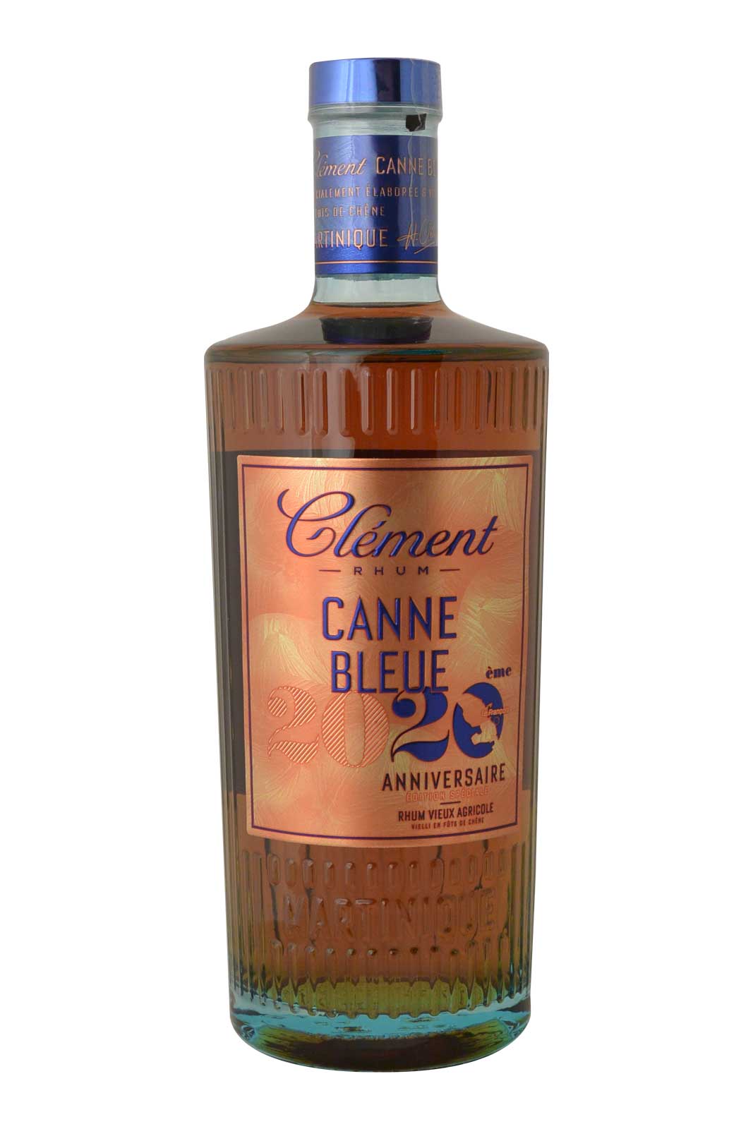 Rhum Clément Canne Bleu 20ème Anniversaire 2020