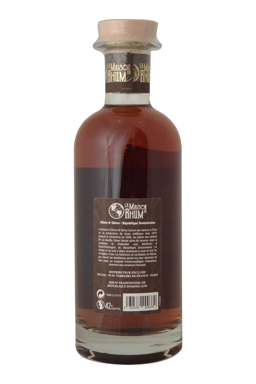 Rhum Vieux 6 Year Old Batch 2 République Dominicaine