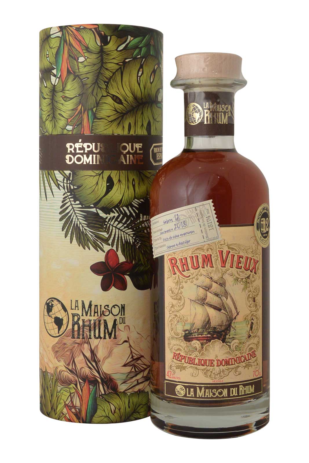 Rhum Vieux 6 Year Old Batch 2 République Dominicaine