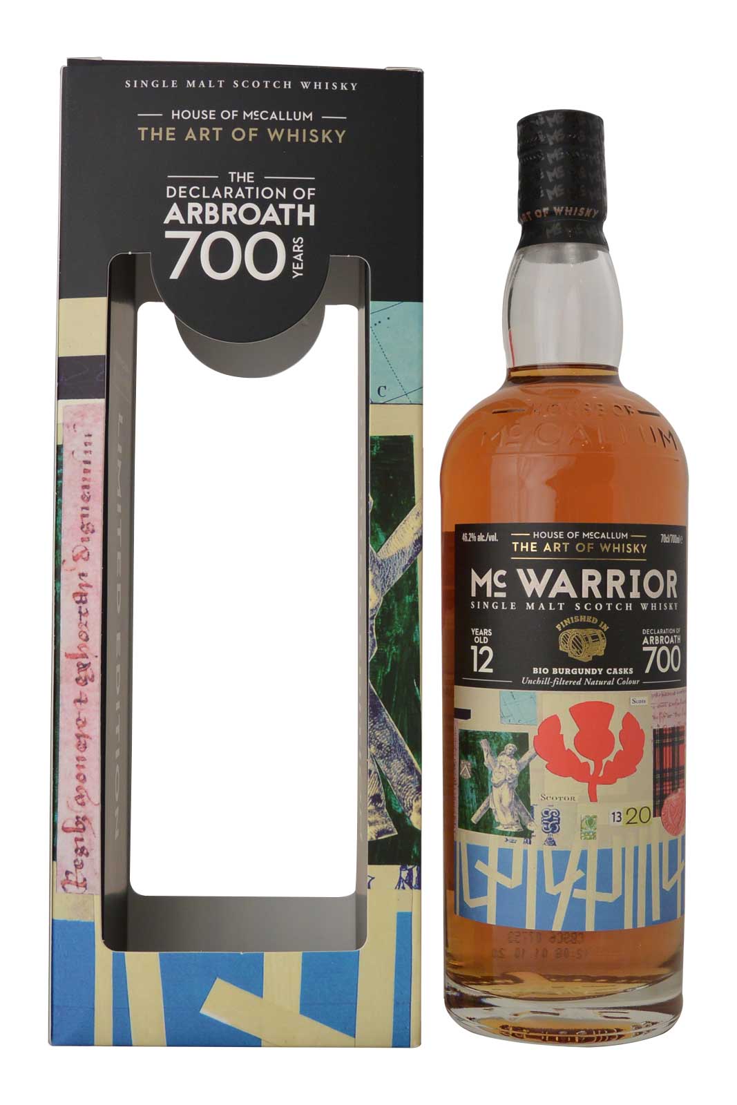 The Art of Whisky McWarrior Glenburgie 12 Year Old House of McCallum