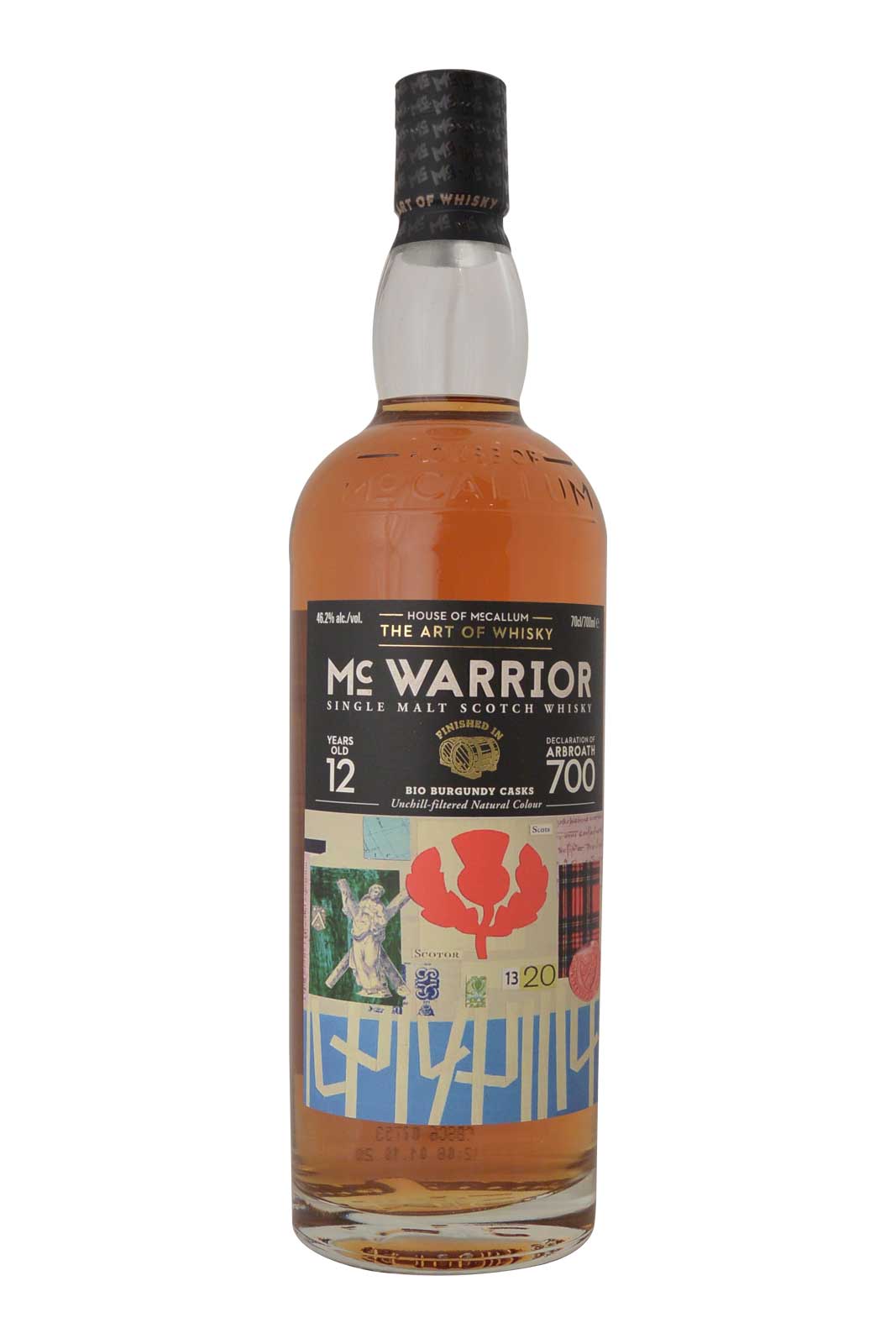 The Art of Whisky McWarrior Glenburgie 12 Year Old House of McCallum