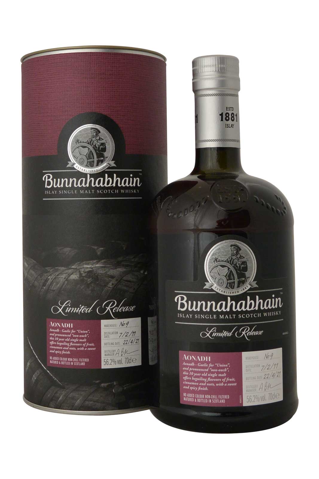 Bunnahabhain Aonadh Limited release