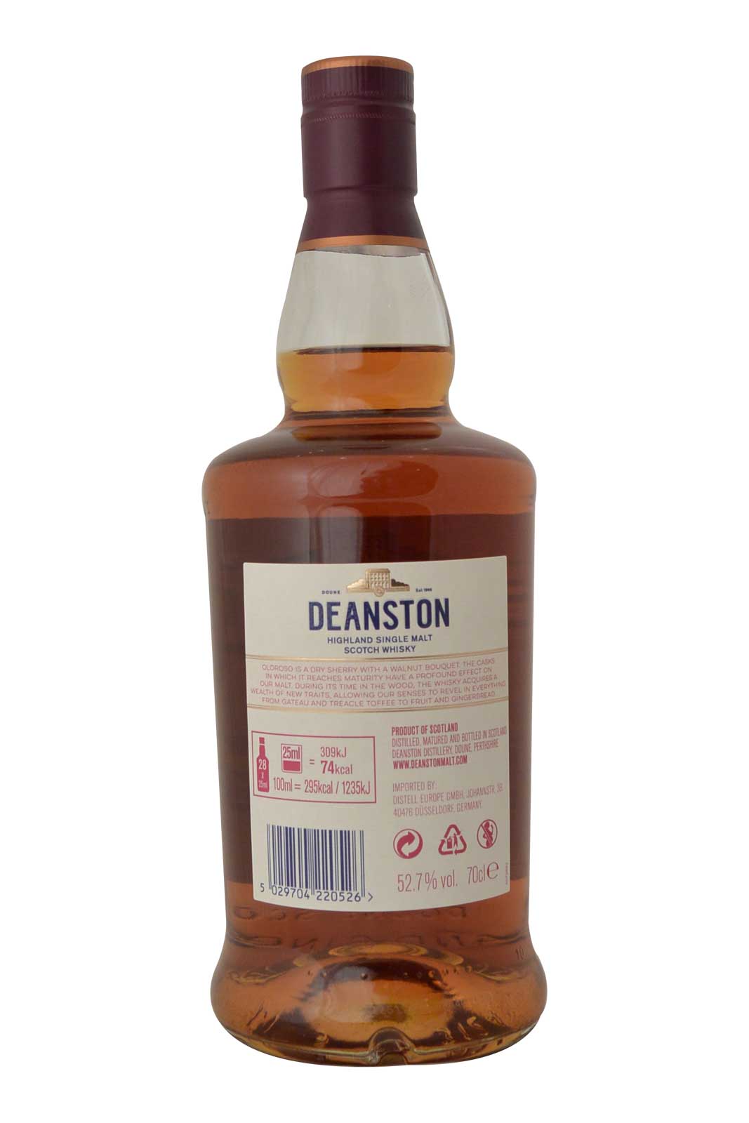 Deanston 2008 12 Year Old Oloroso Cask