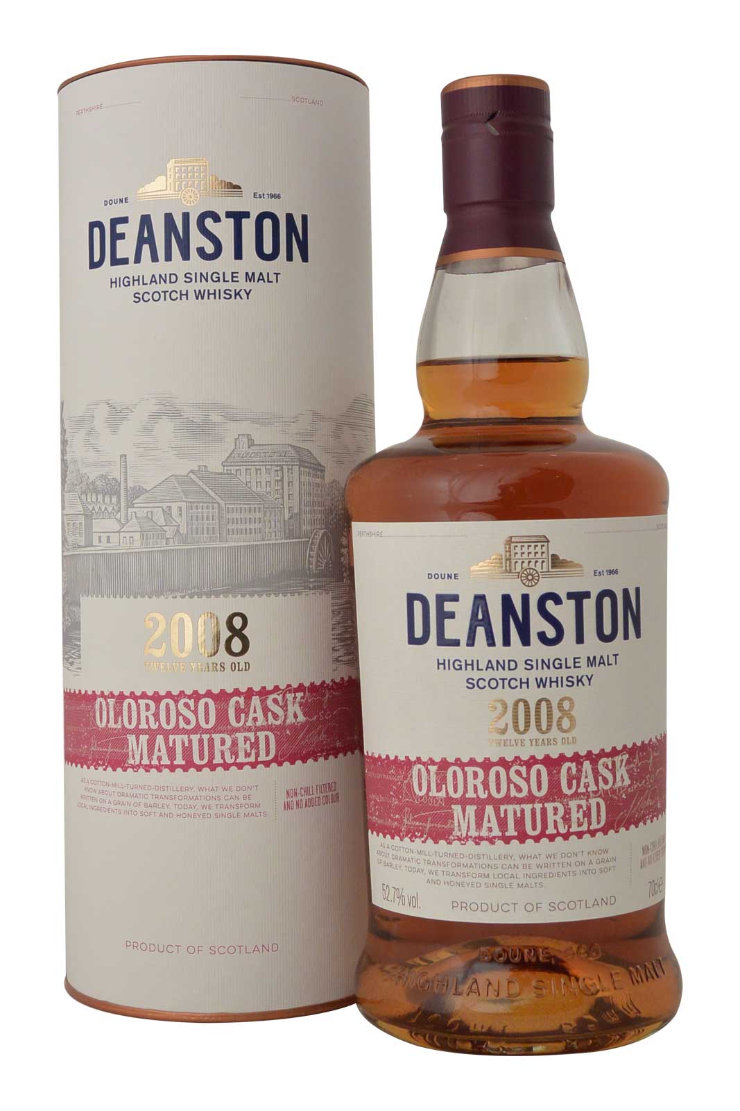 Deanston 2008 12 Year Old Oloroso Cask