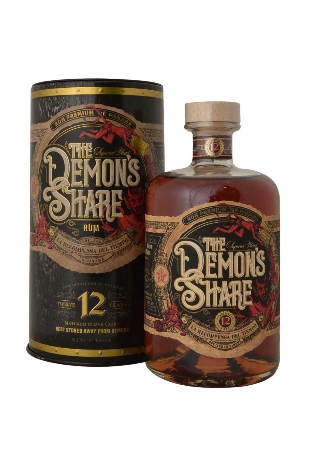 The Demon's Share Rum 12 Year Old