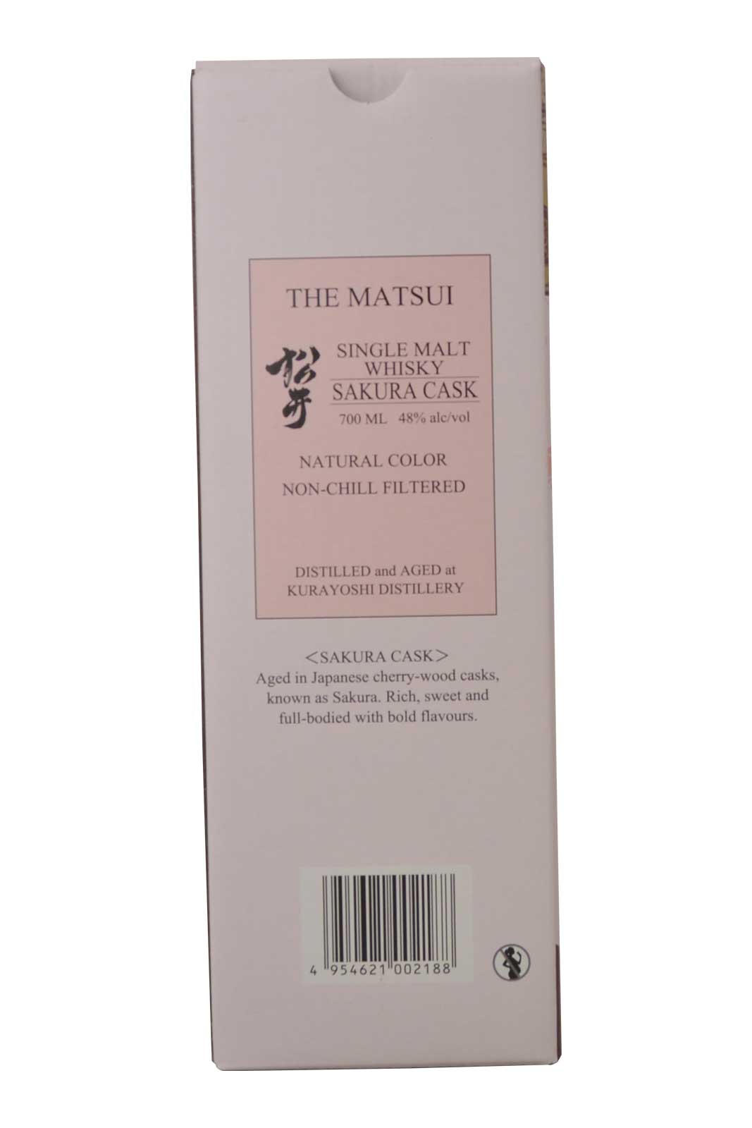The Matsui Sakura Cask