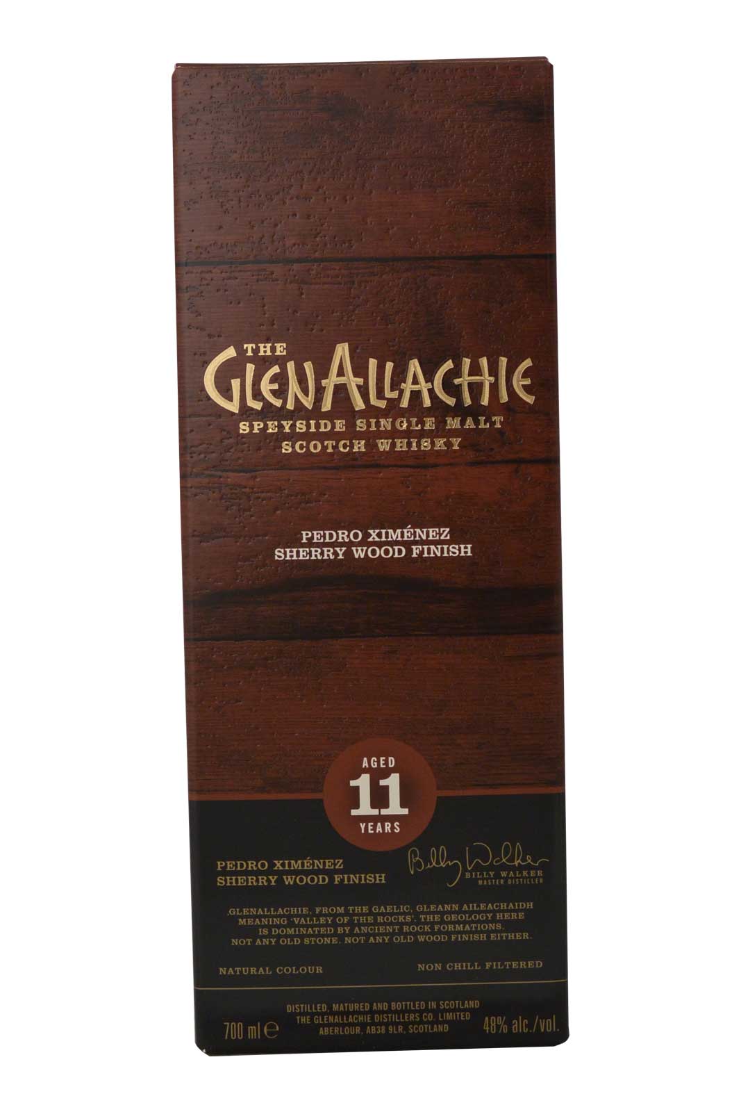 Glenallachie 11 Year Old Pedro Ximénez Sherry Wood Finish