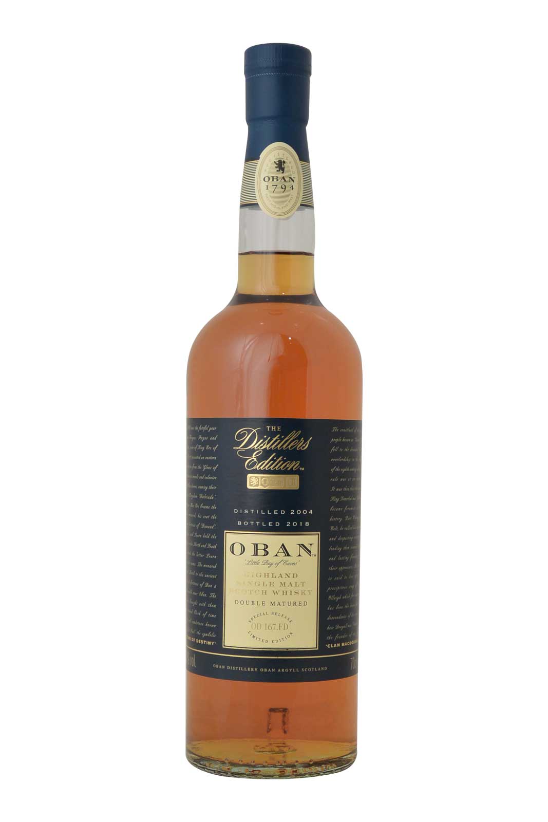 Oban Distillers Edition Distilled 2004 Bottled 2018