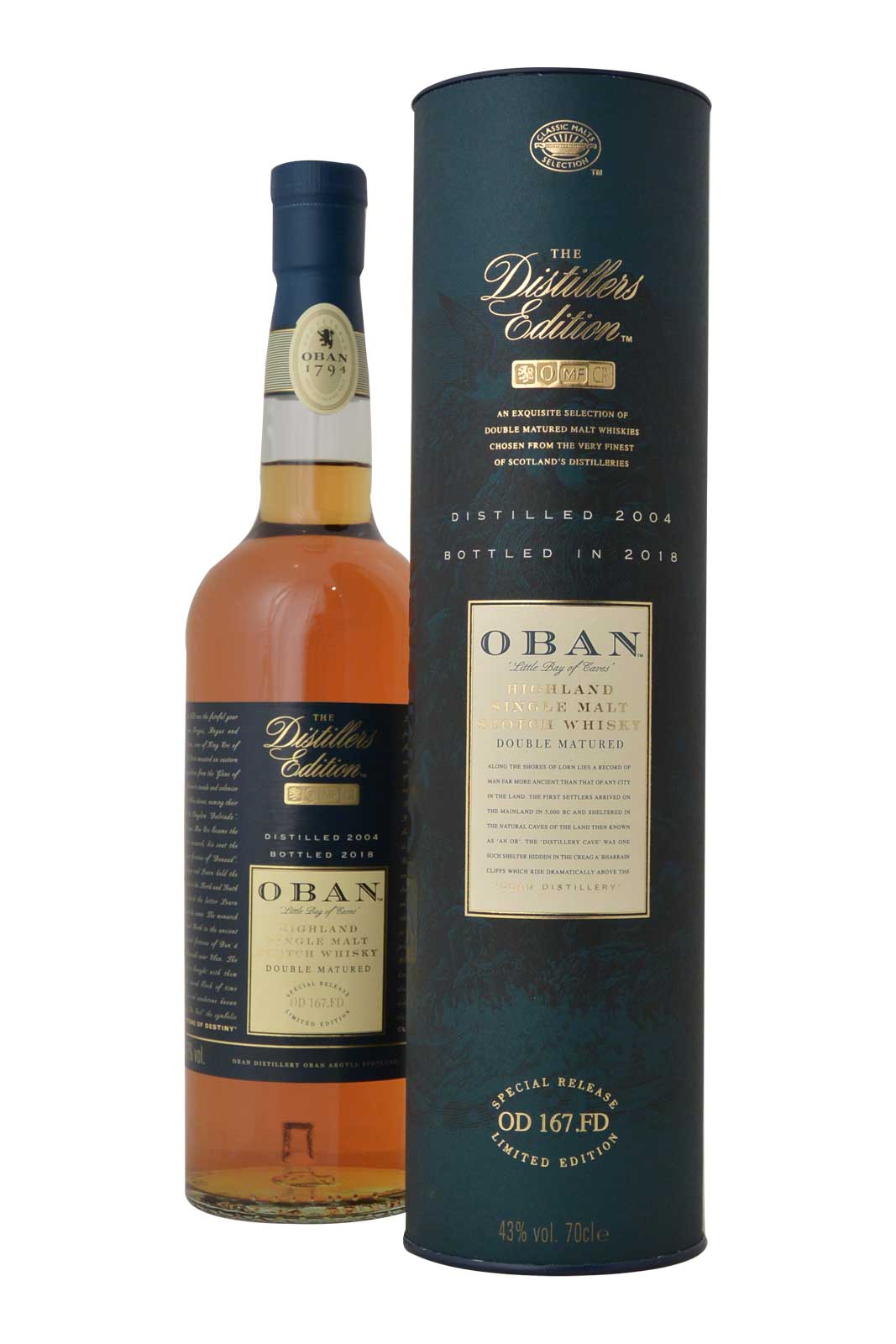 Oban Distillers Edition Distilled 2004 Bottled 2018