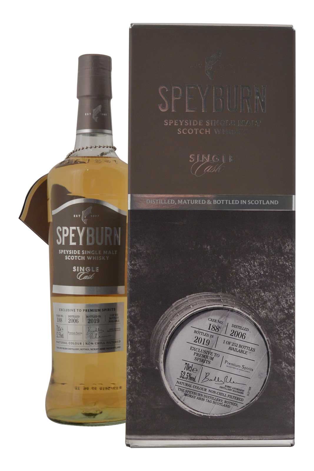 Speyburn Single Cask 2006 Cask N°188