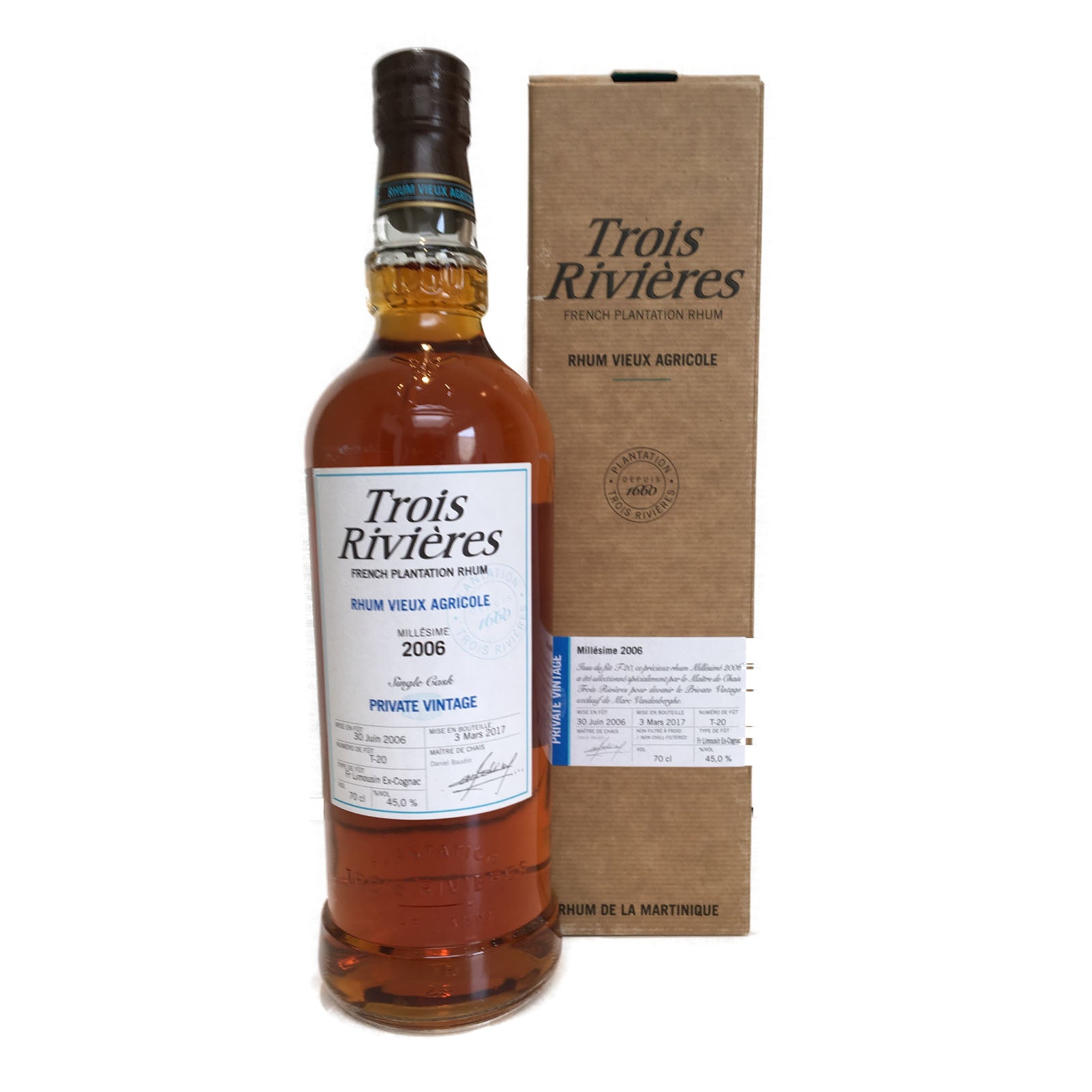 Trois Rivières Millésime 2006 - Private Vintage Single Cask