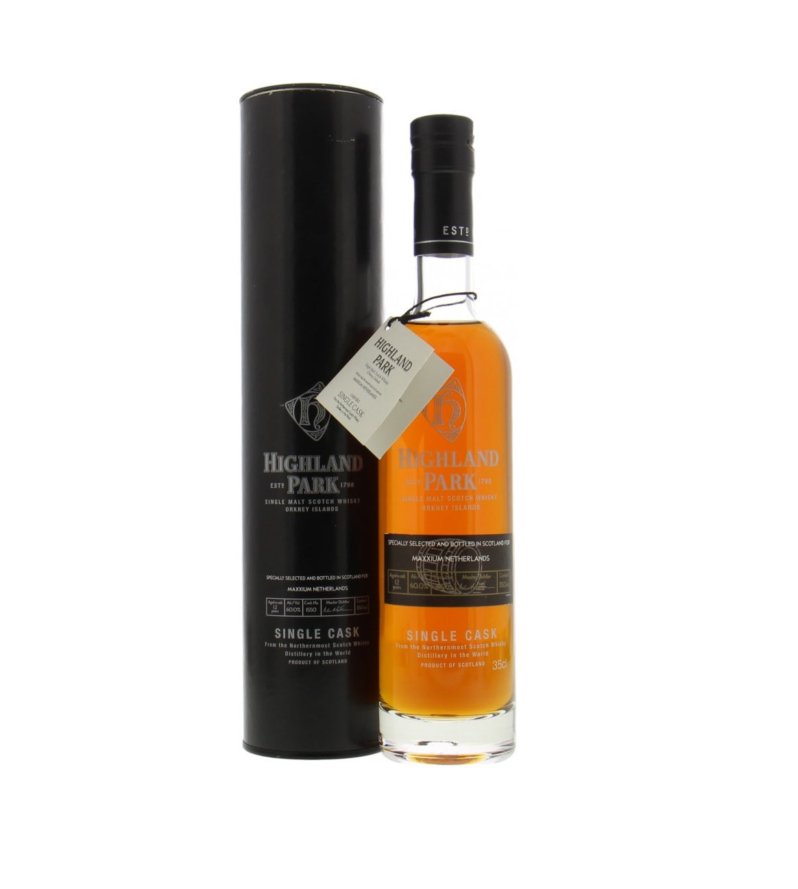 Highland Park 12 Year Old Single Cask Maxxium Cask 974