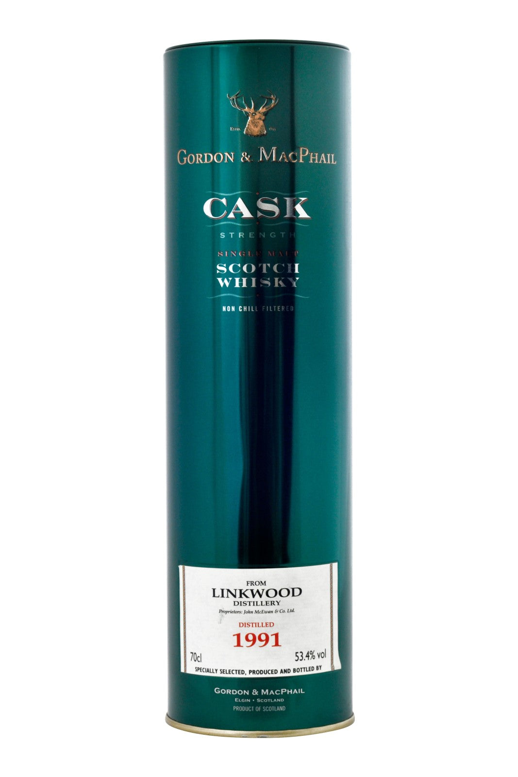 Linkwood 1991 Gordon & MacPhail Cask