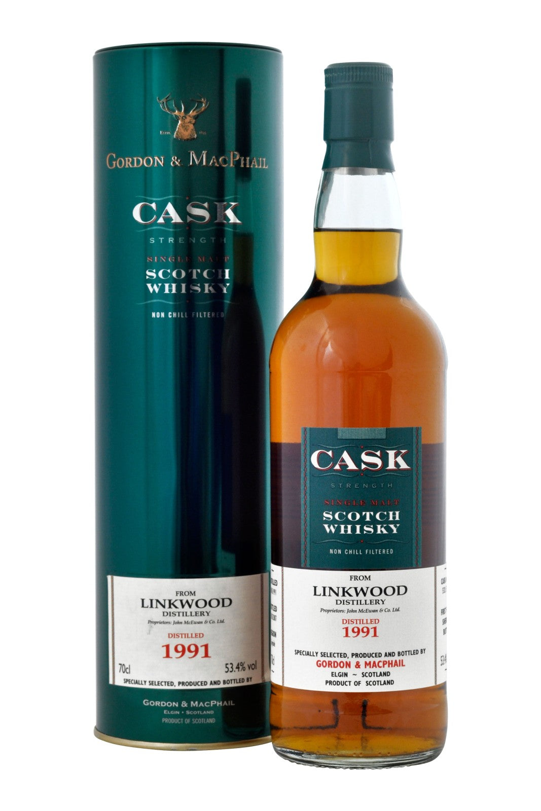 Linkwood 1991 Gordon & MacPhail Cask