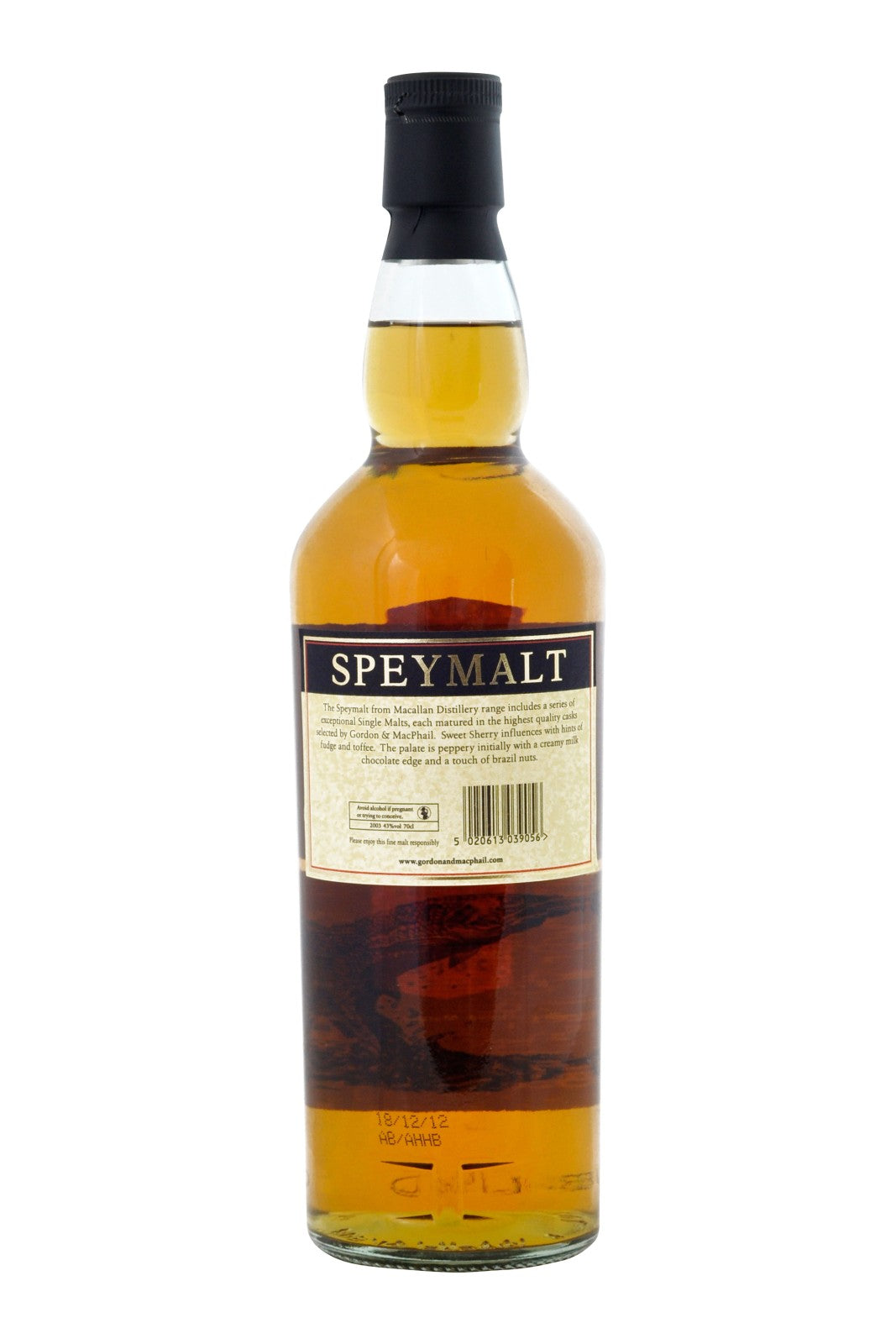 Speymalt from Macallan 2003 Gordon & MacPhail