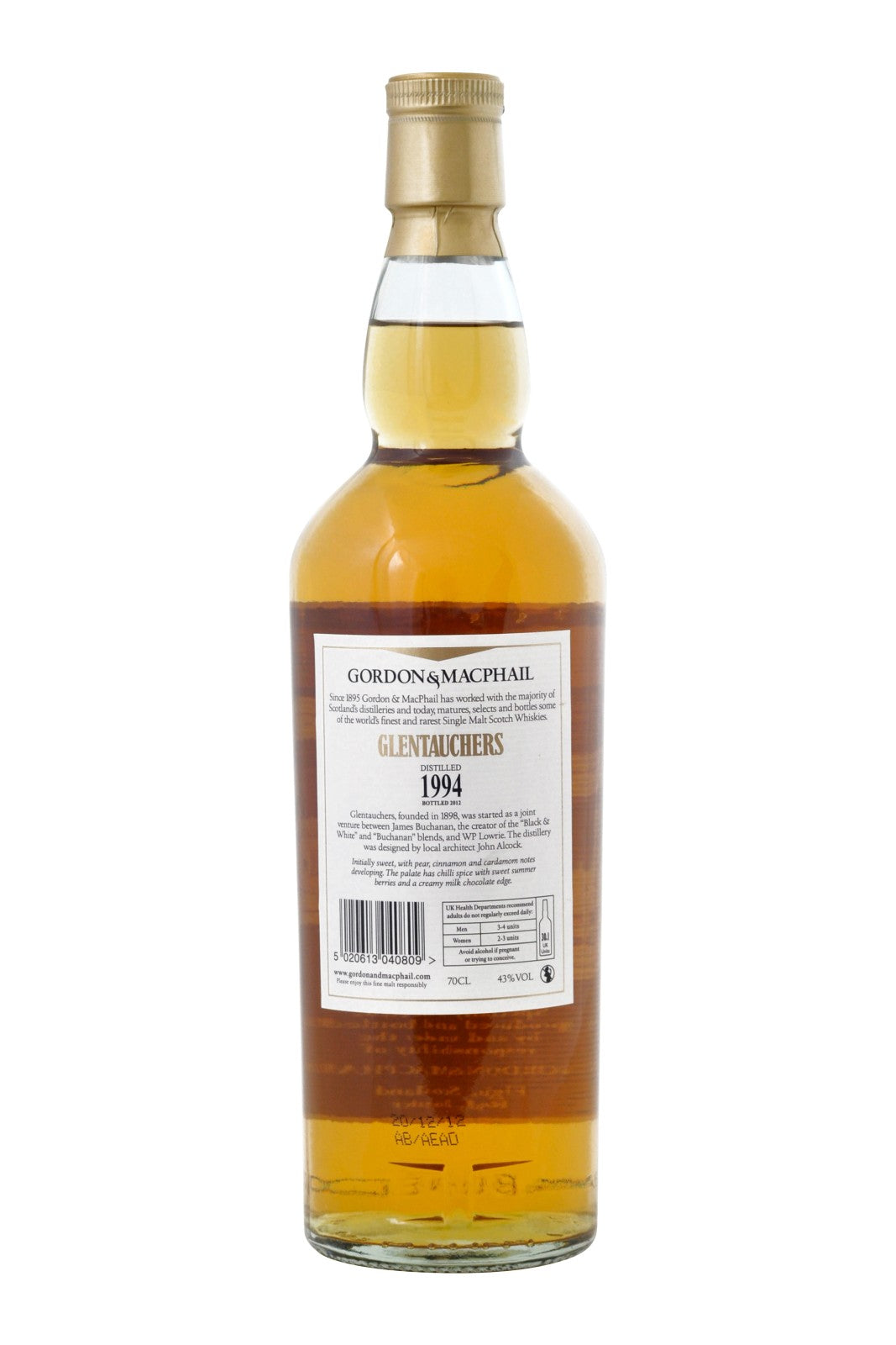 Glentauchers 1994 Gordon & MacPhail