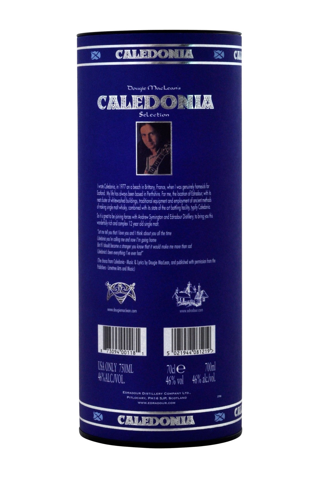 Edradour 12 Year Old Dougie Mac Lean's Caledonia Selection