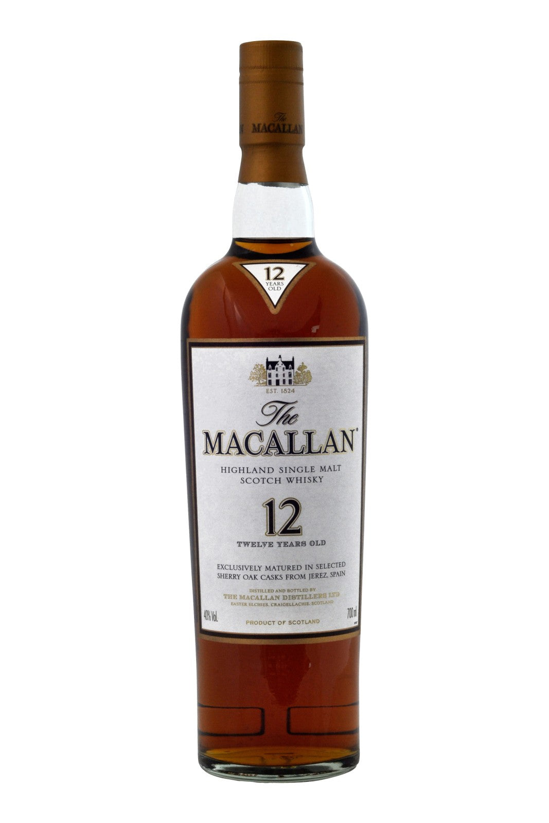 Macallan Sherry 12 Year Old Glans