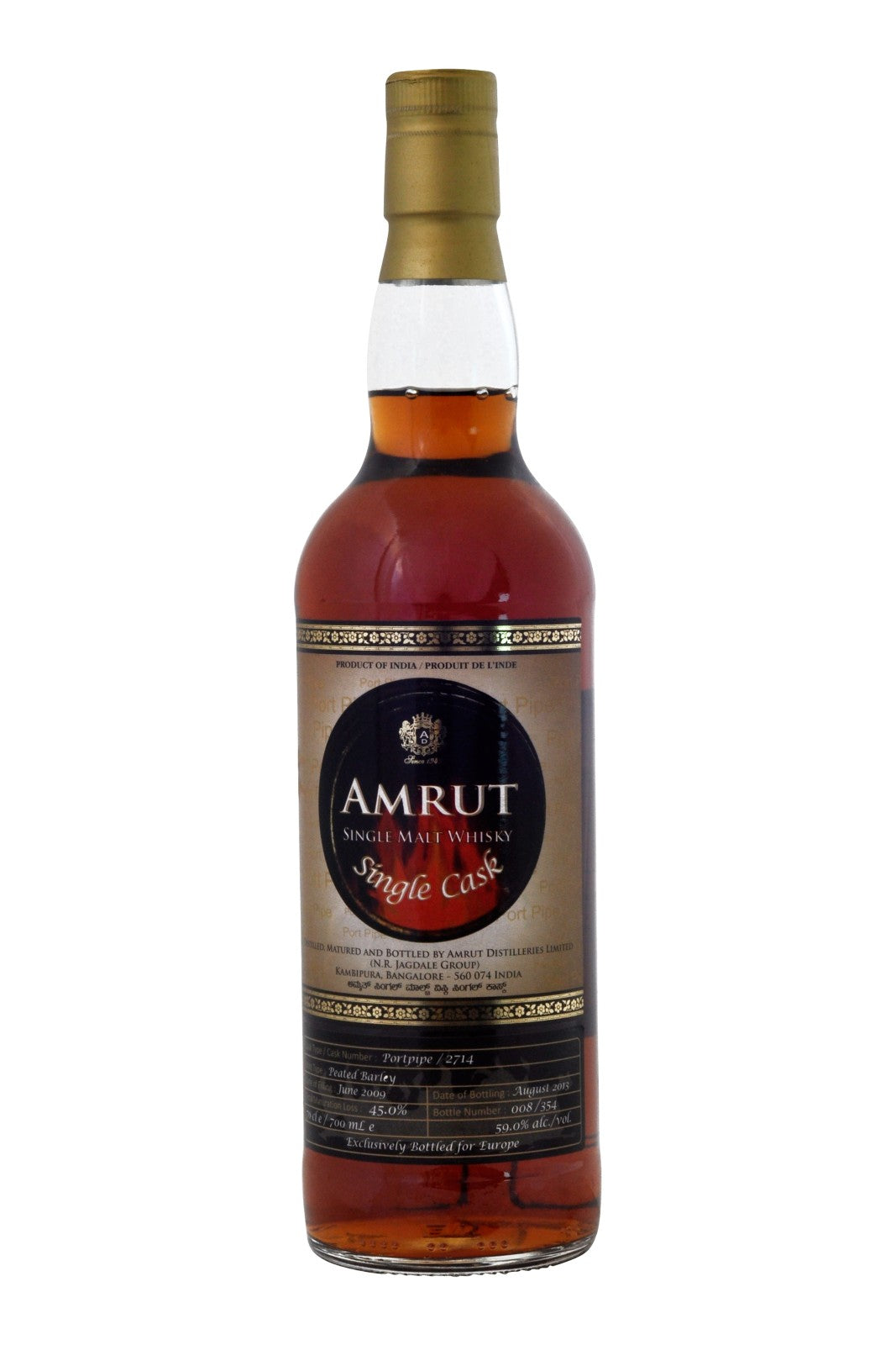 Amrut Port Pipe Single Cask 2714