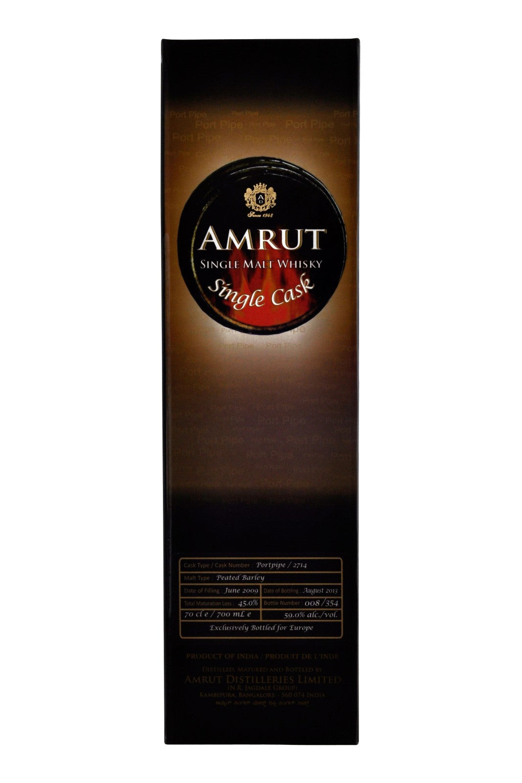 Amrut Port Pipe Single Cask 2714