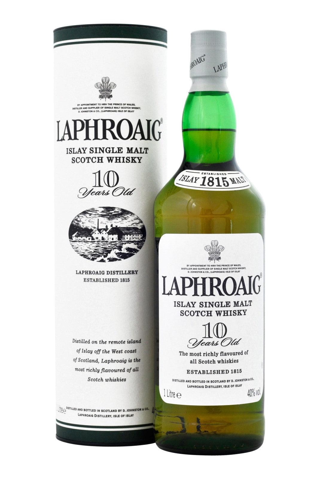 Laphroaig 10 Year Old 1L