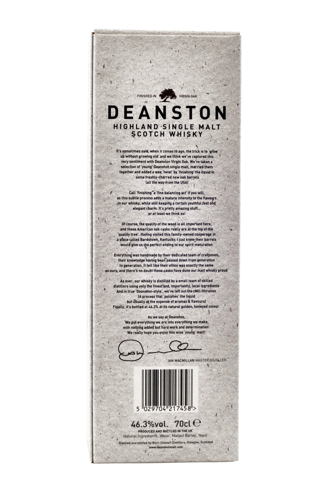 Deanston Virgin Oak