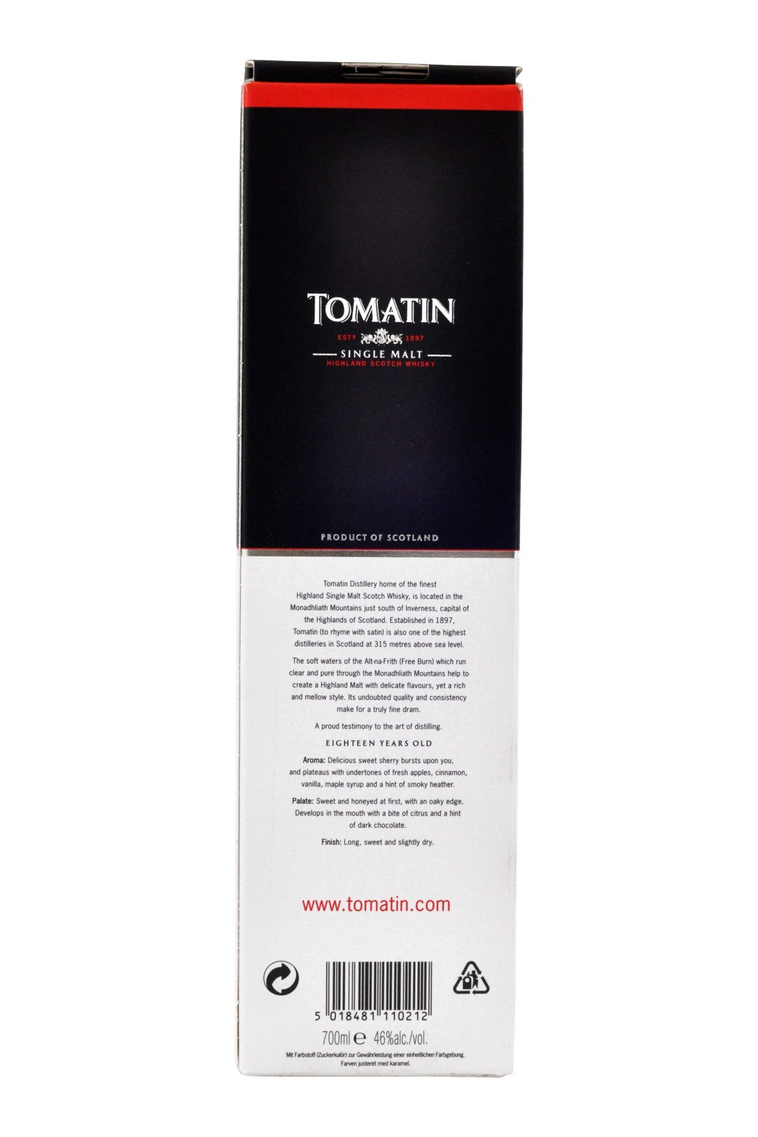 Tomatin 18 ans