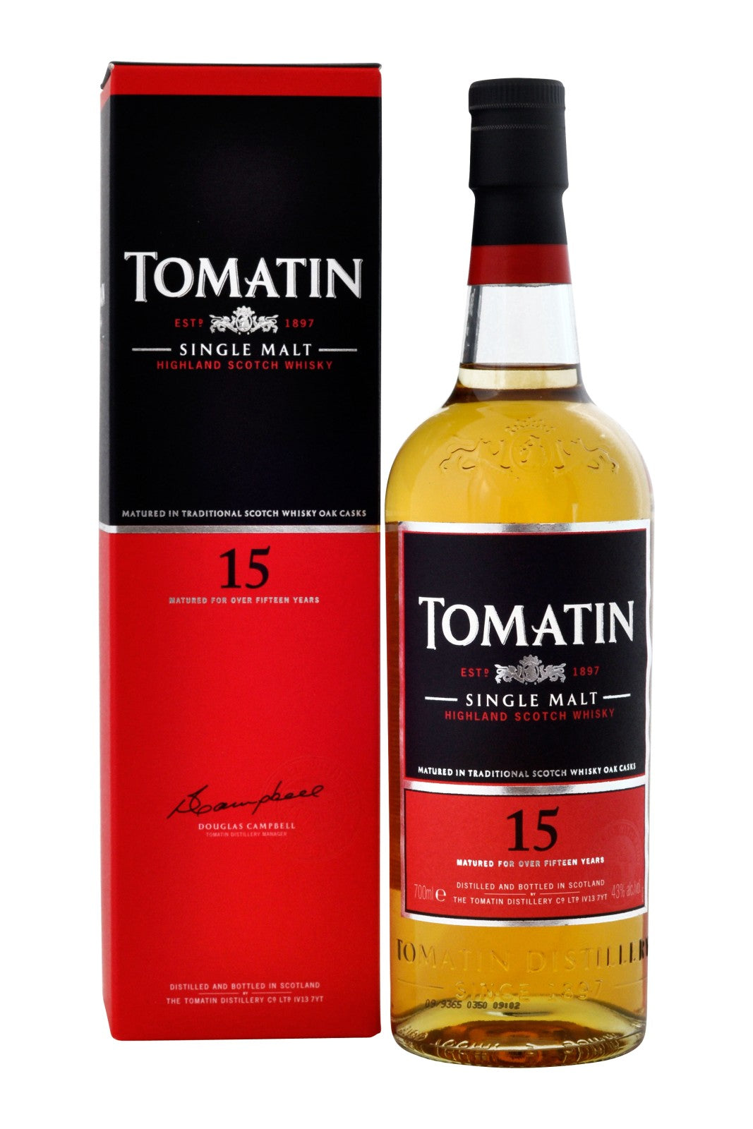 Tomatin 15 Year Old