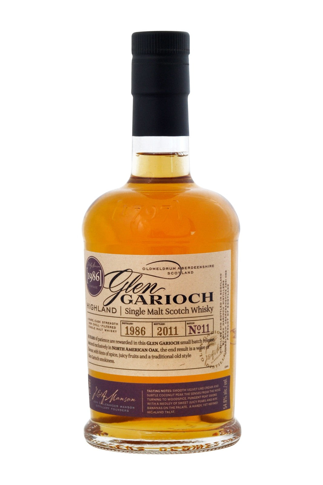 Glen Garioch 1986 - 2011 Batch 11