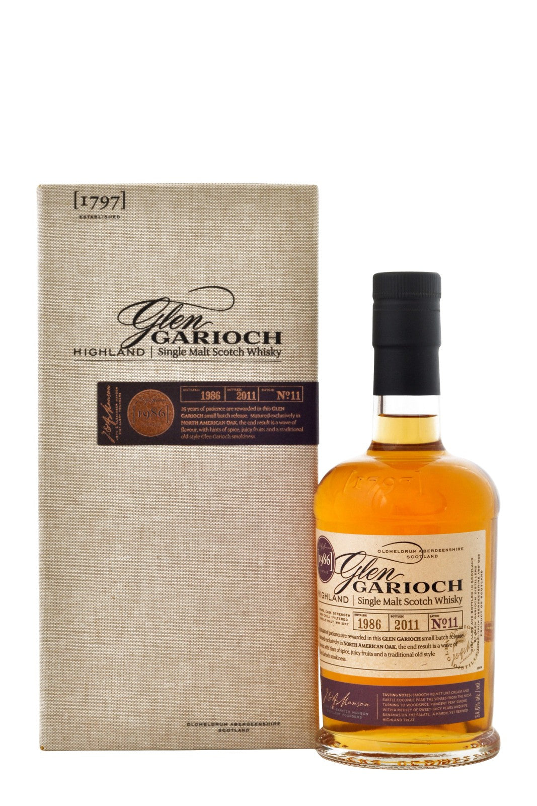 Glen Garioch 1986 - 2011 Batch 11