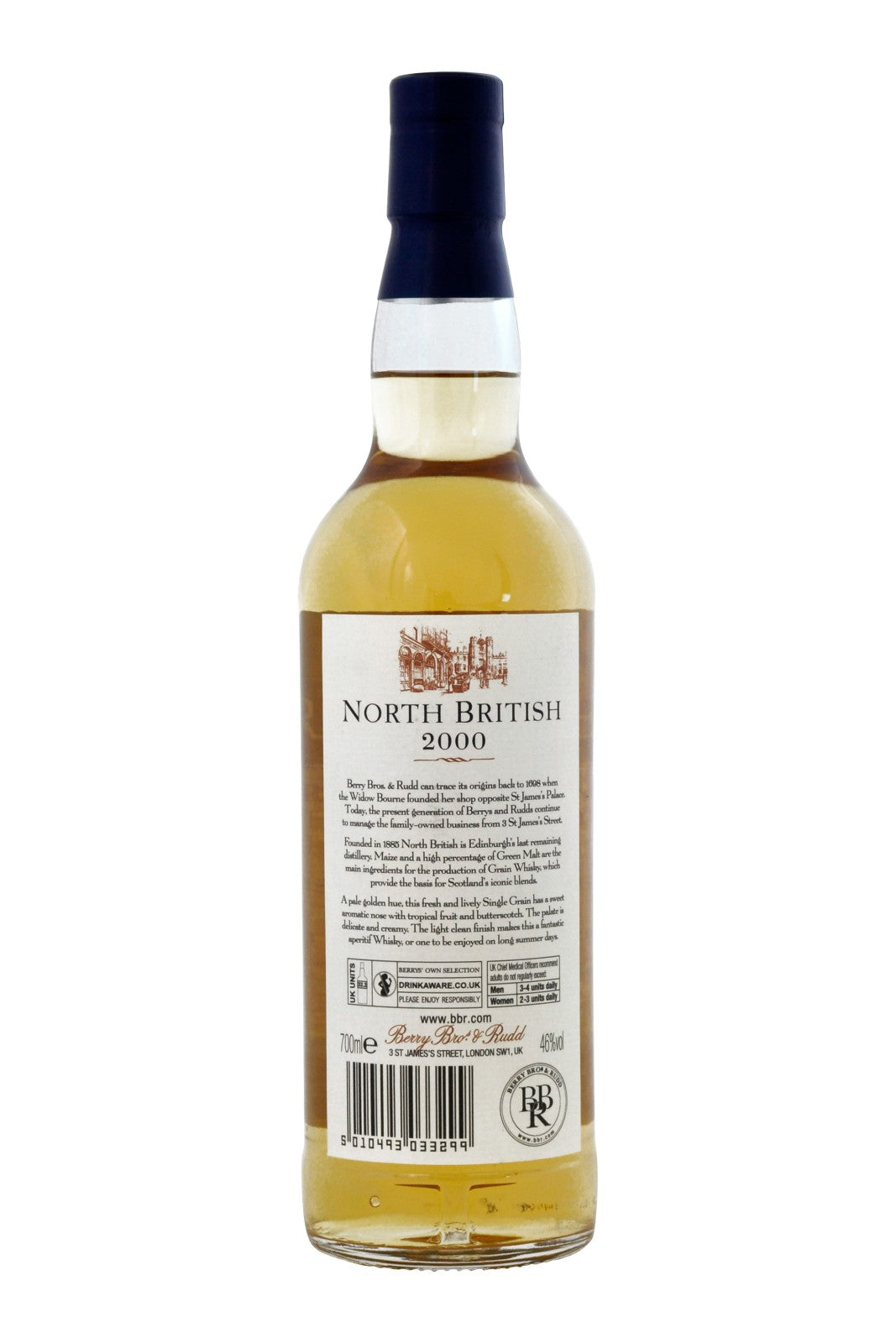 North Bristish Distillery 2000 Cask Ref. No. 4314 Berry's