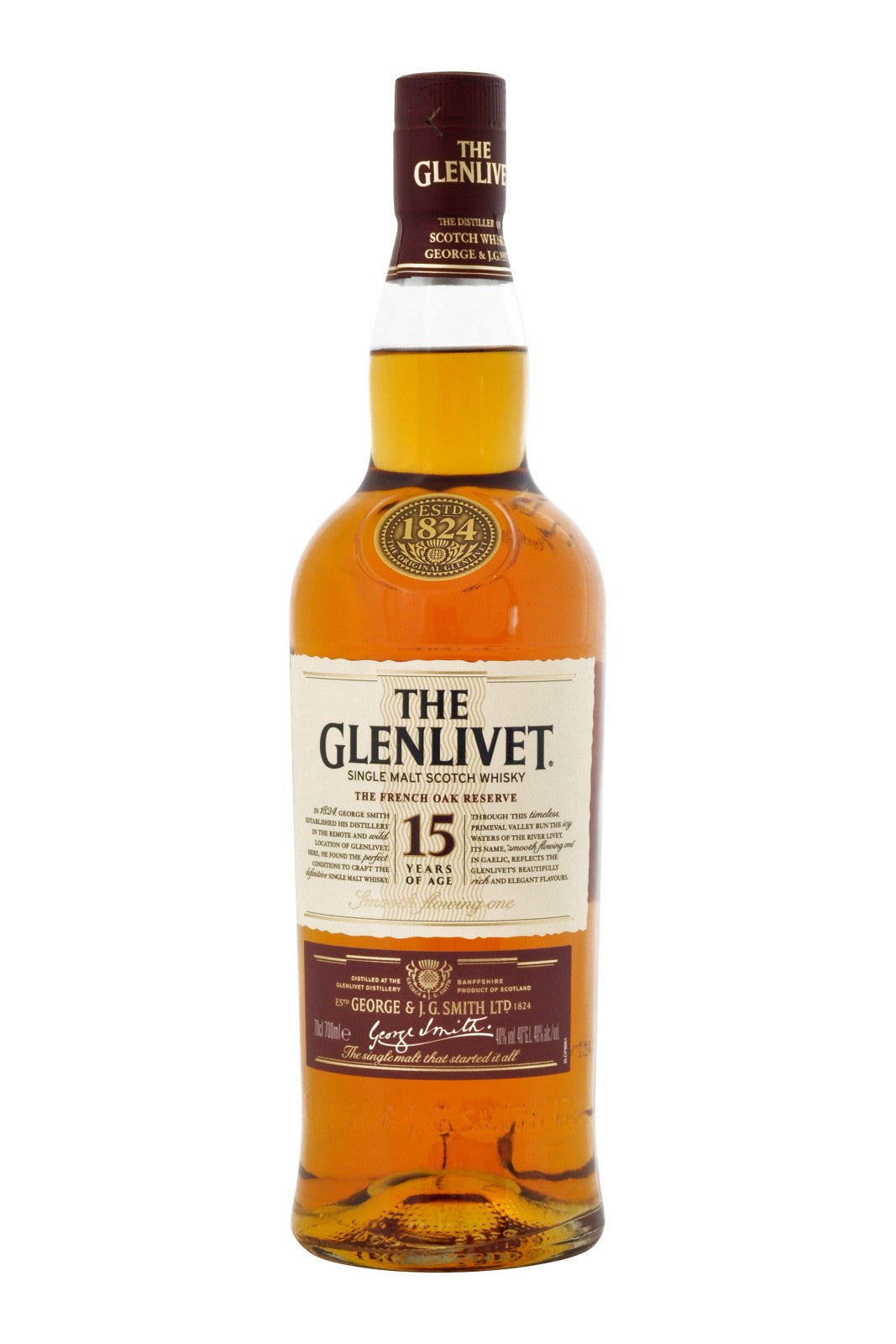 Glenlivet 15 Year Old The French Oak Reserve