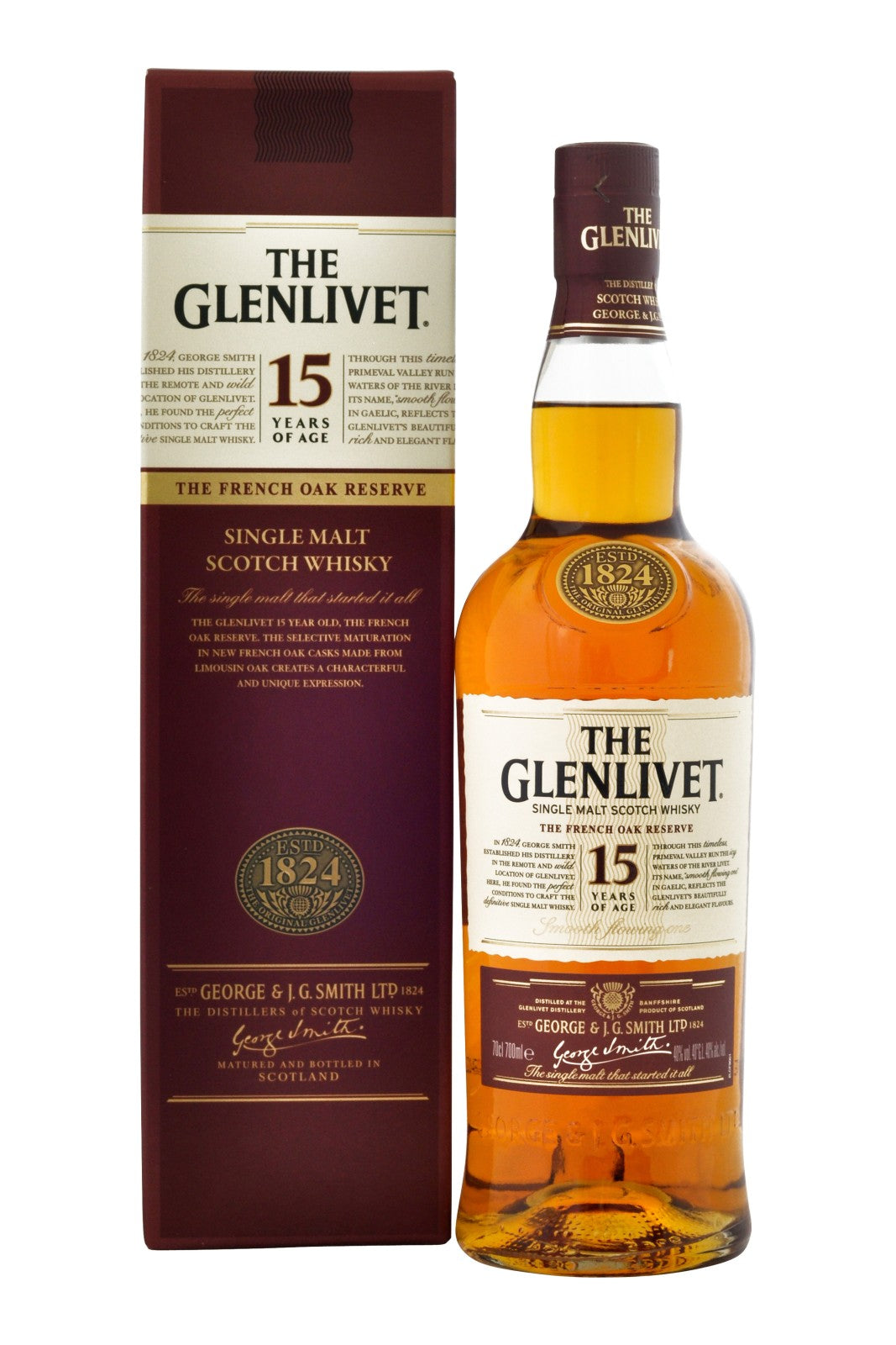 Glenlivet 15 Year Old The French Oak Reserve