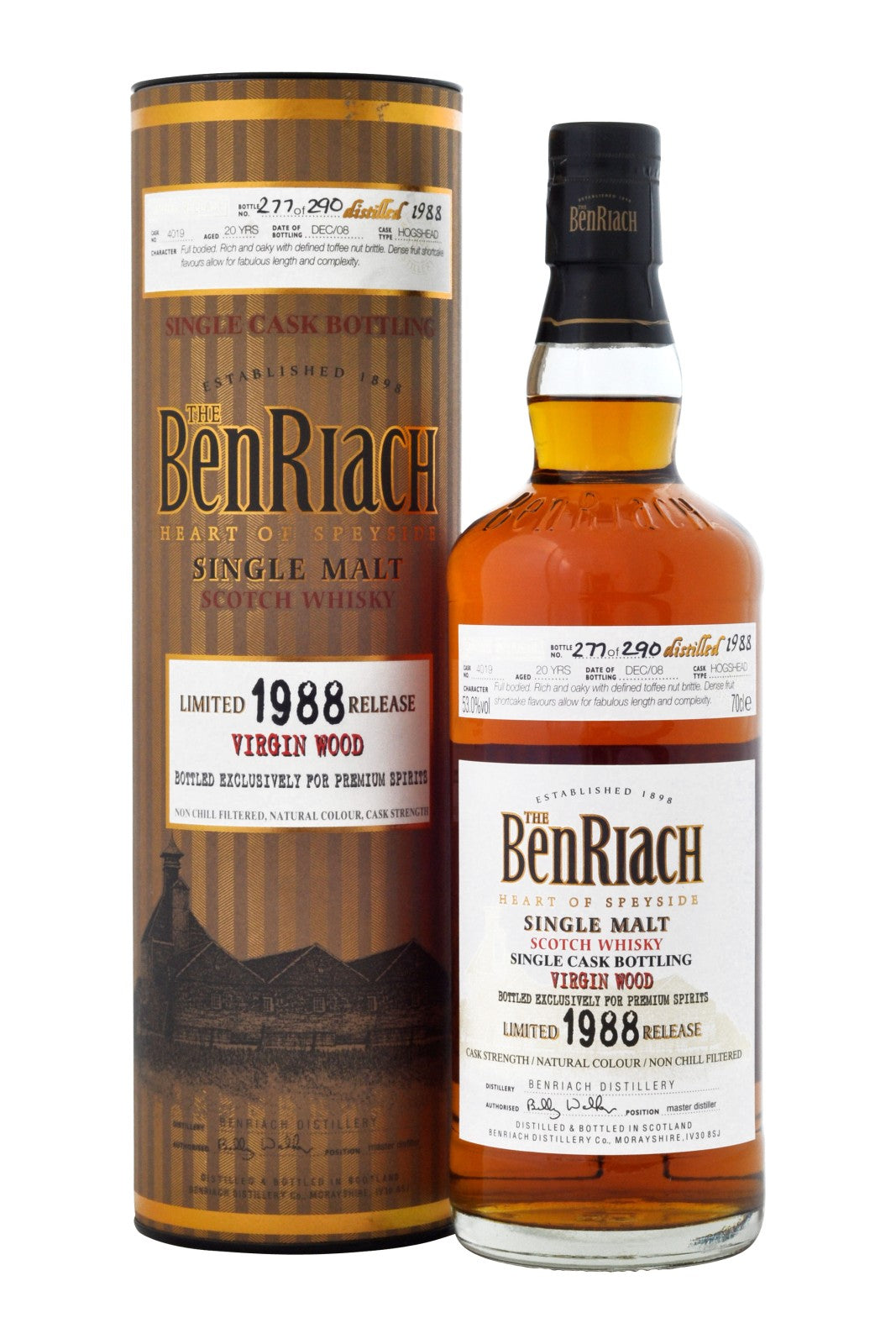 Benriach 1988 Virgin Wood