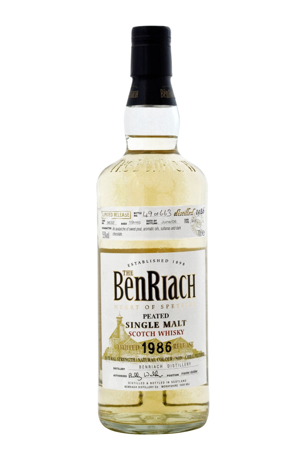 Benriach 1986 cask 9632