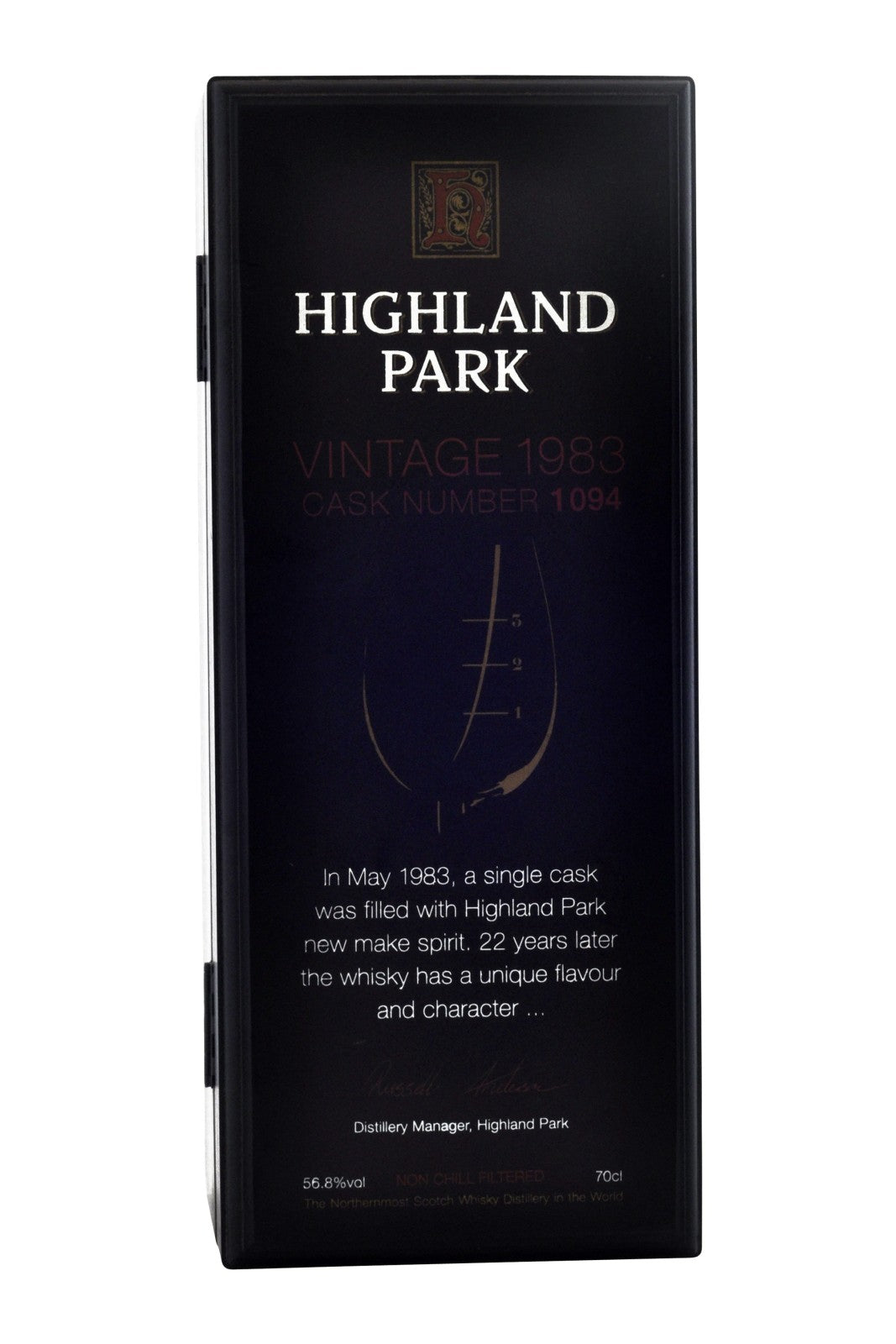 Highland Park Vintage 1983  cask n°1094