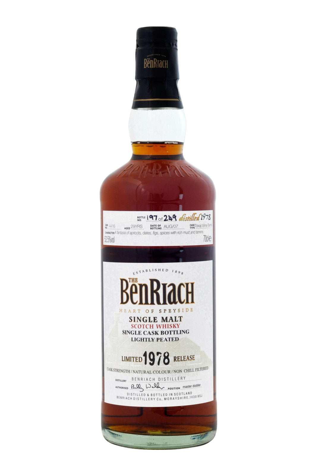 Benriach 1978 Tokaj