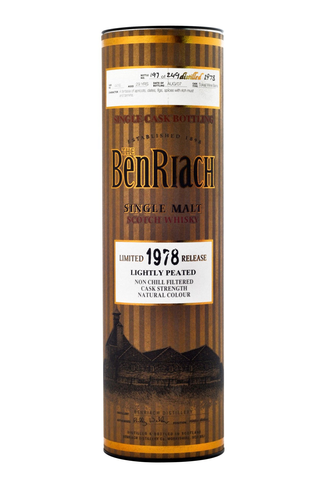 Benriach 1978 Tokaj