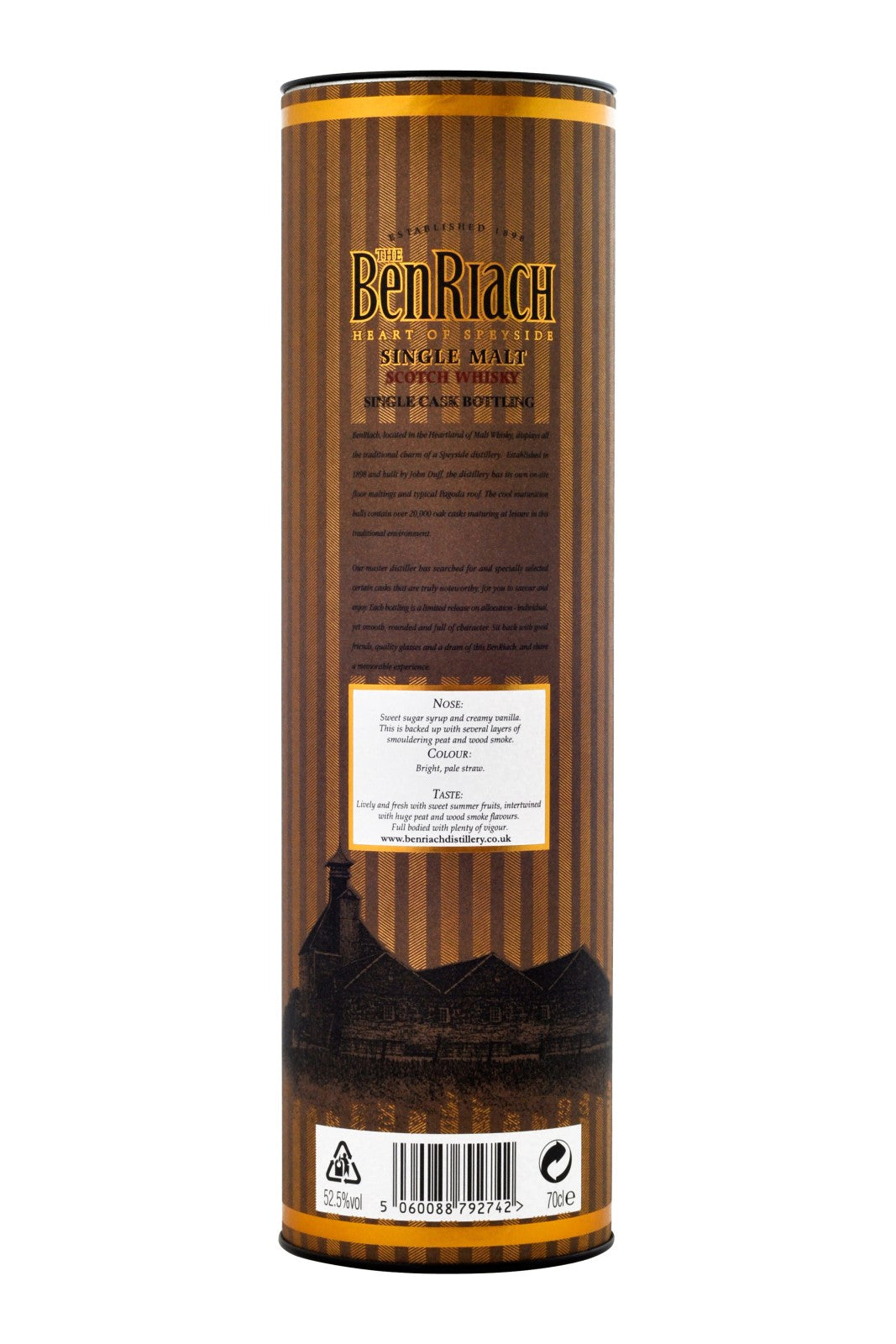 Benriach 1995 Tourbe