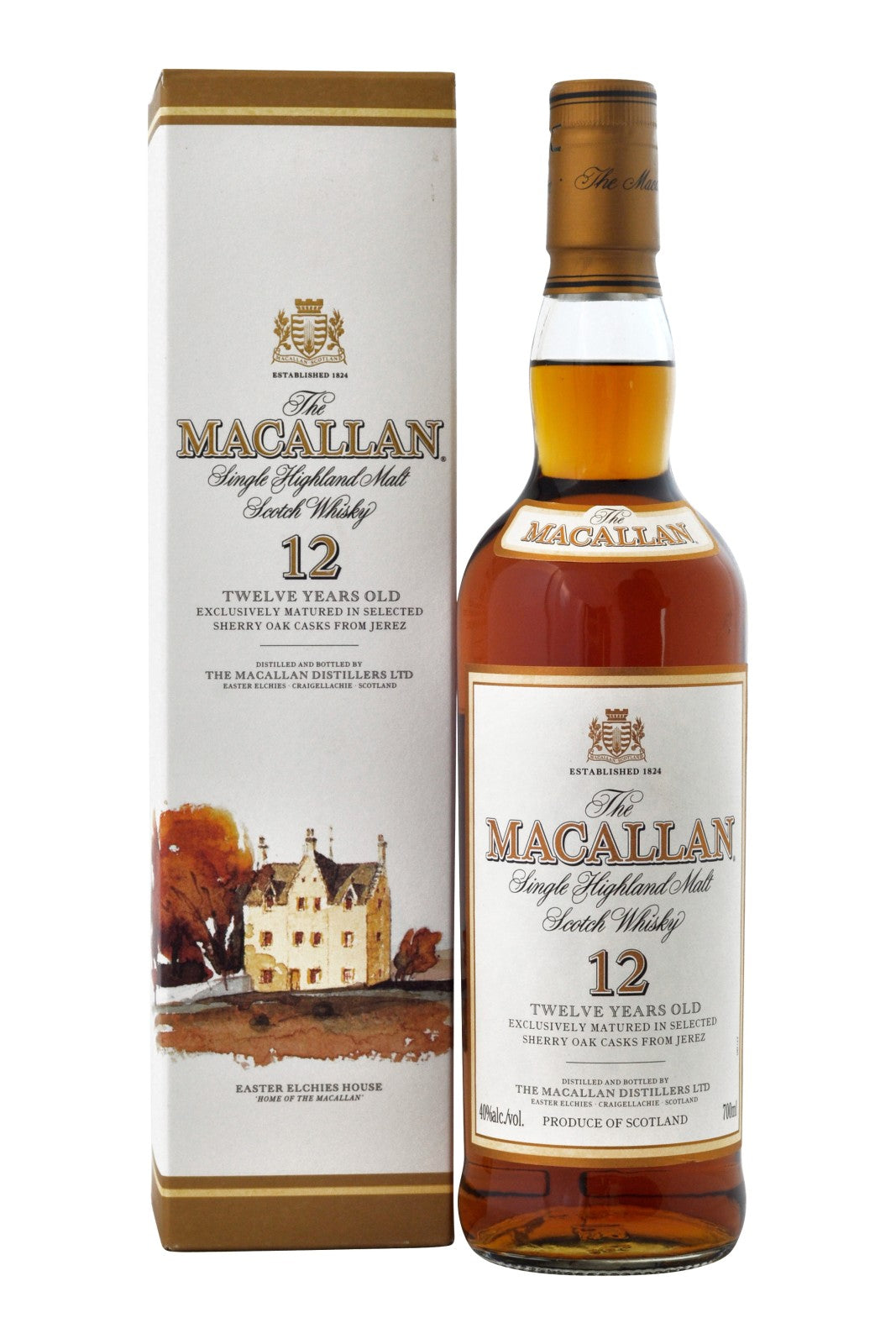 Macallan Fine Oak 12 Year Old Old Version