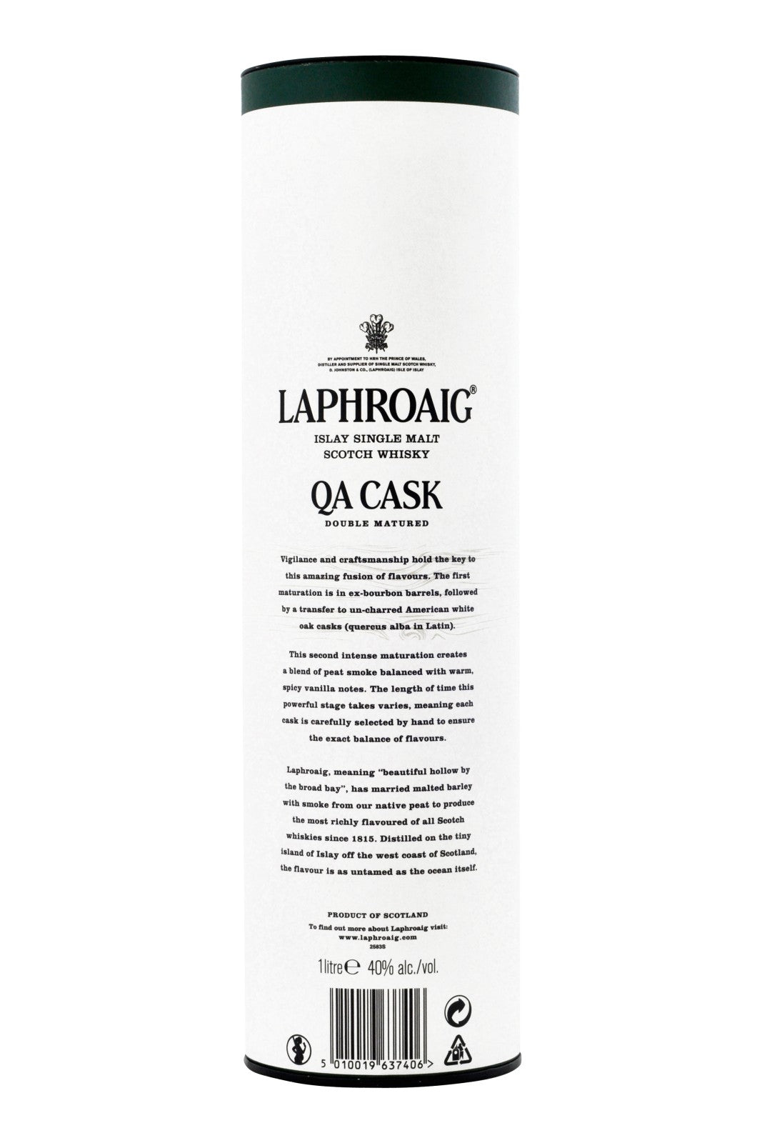 Laphroaig QA Cask Double Matured 1L