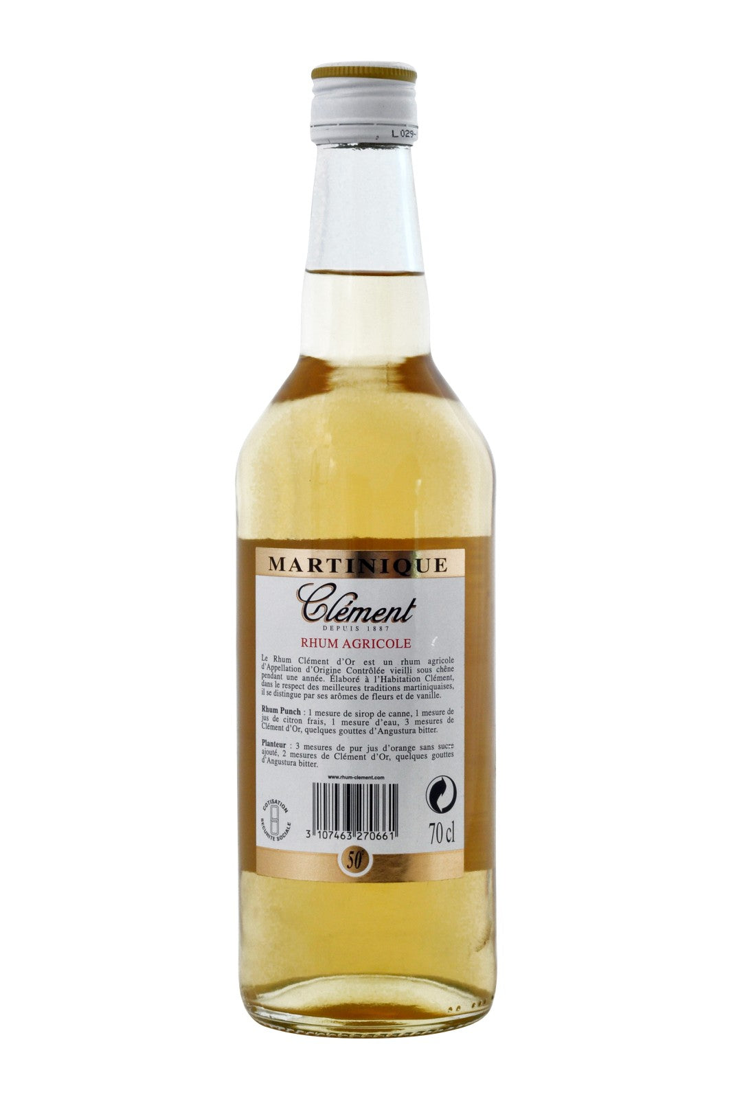 Clément d'Or Rhum Agricole