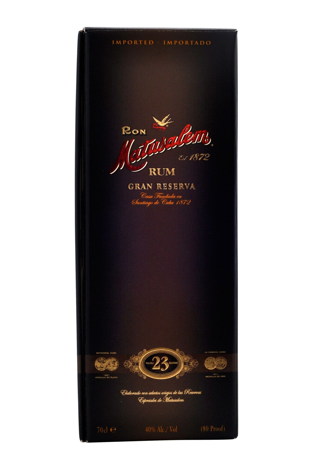 Rhum Matusalem 23 ans