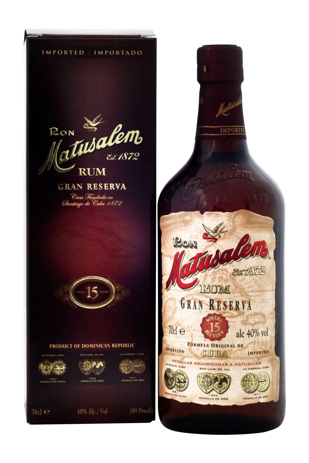 Matusalem 15 Year Old Rum