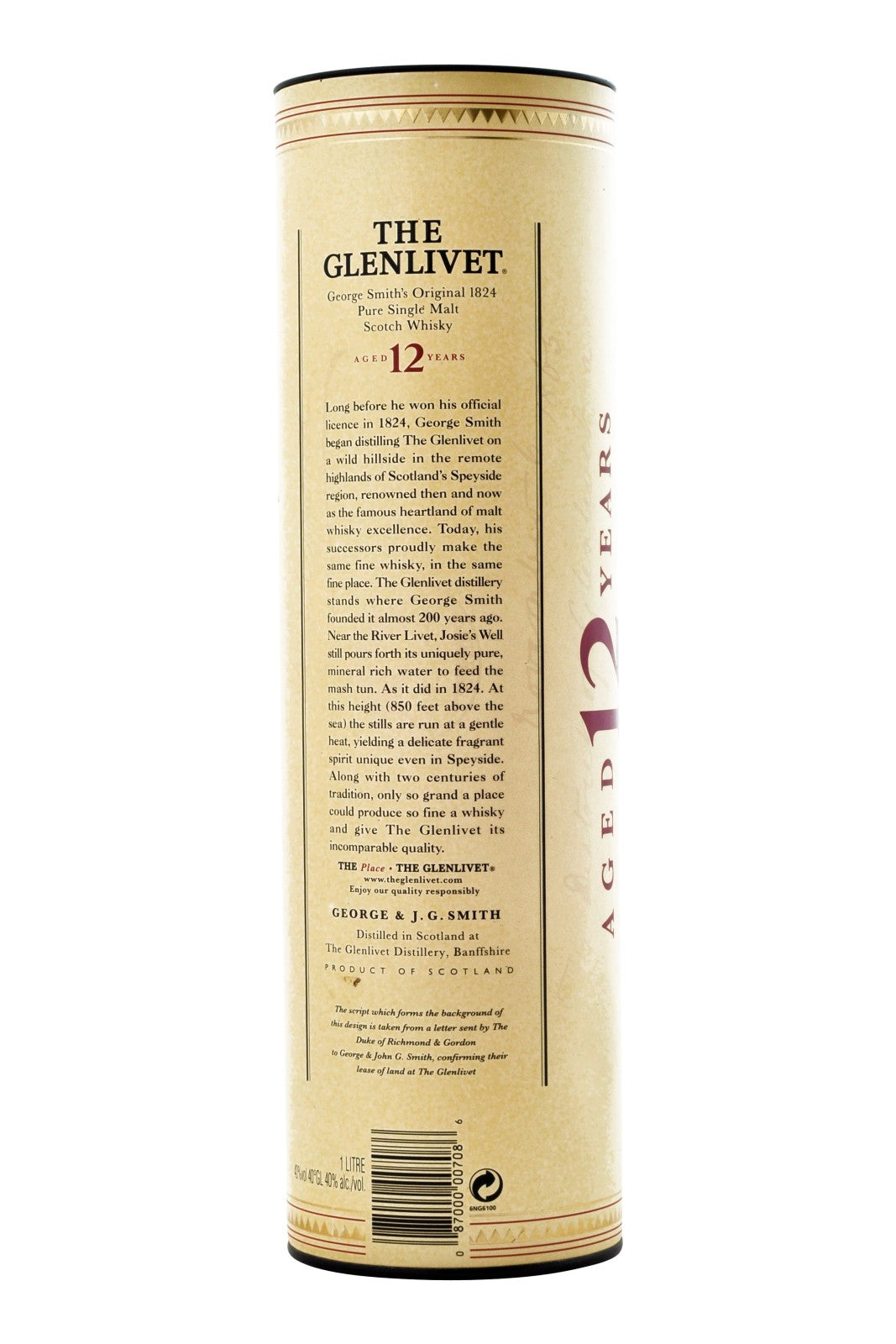 The Glenlivet 12 Year Old