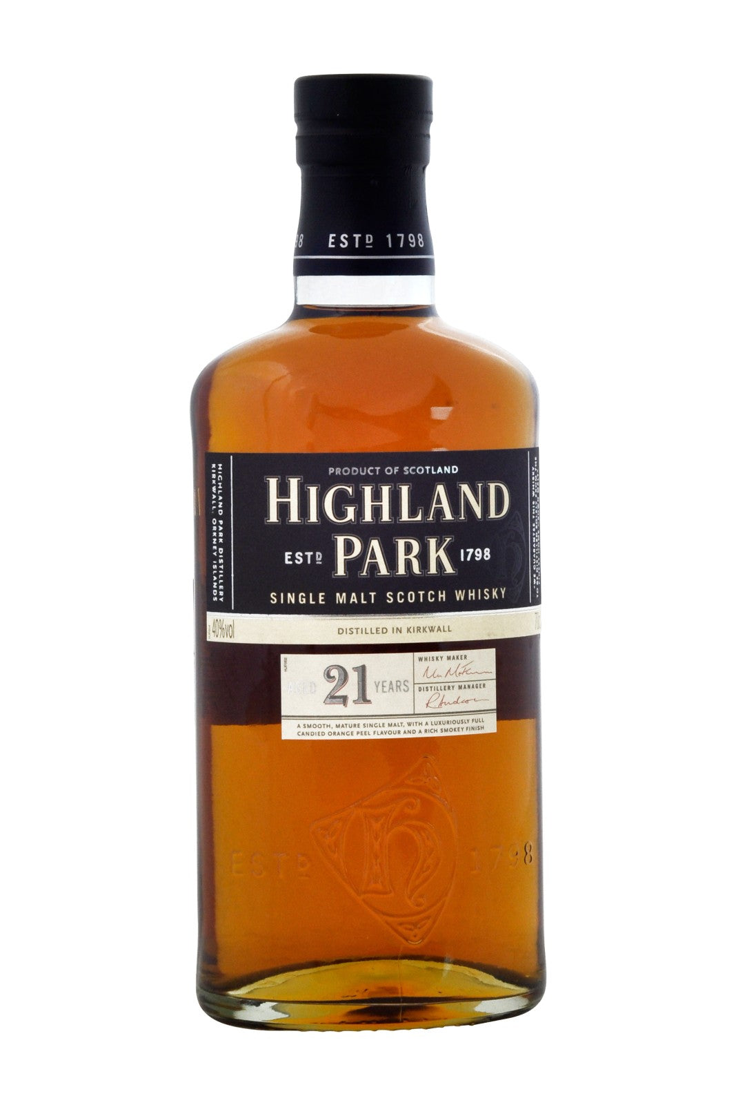 Highland Park 21 ans
