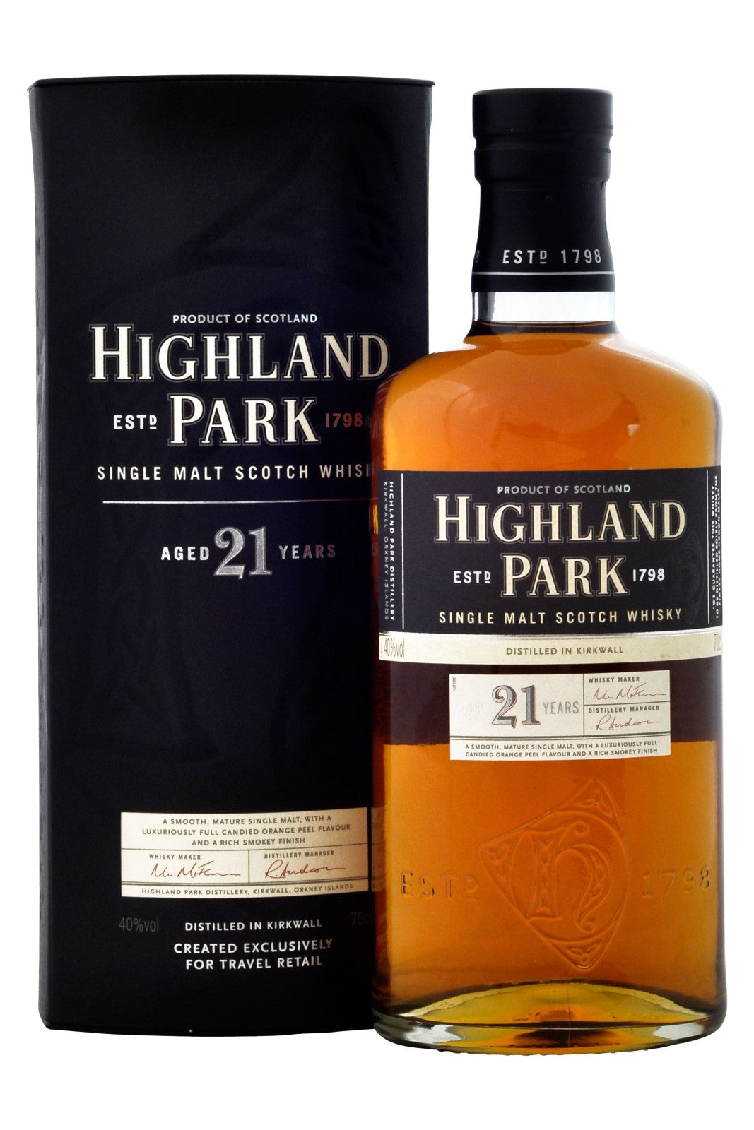 Highland Park 21 ans