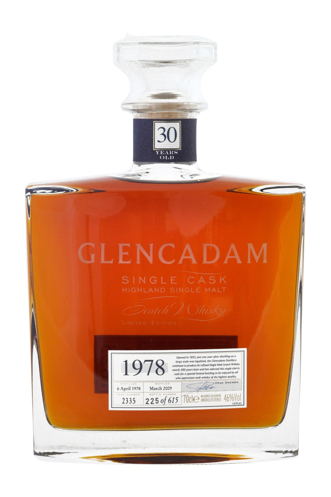 Glencadam Single Cask 1978